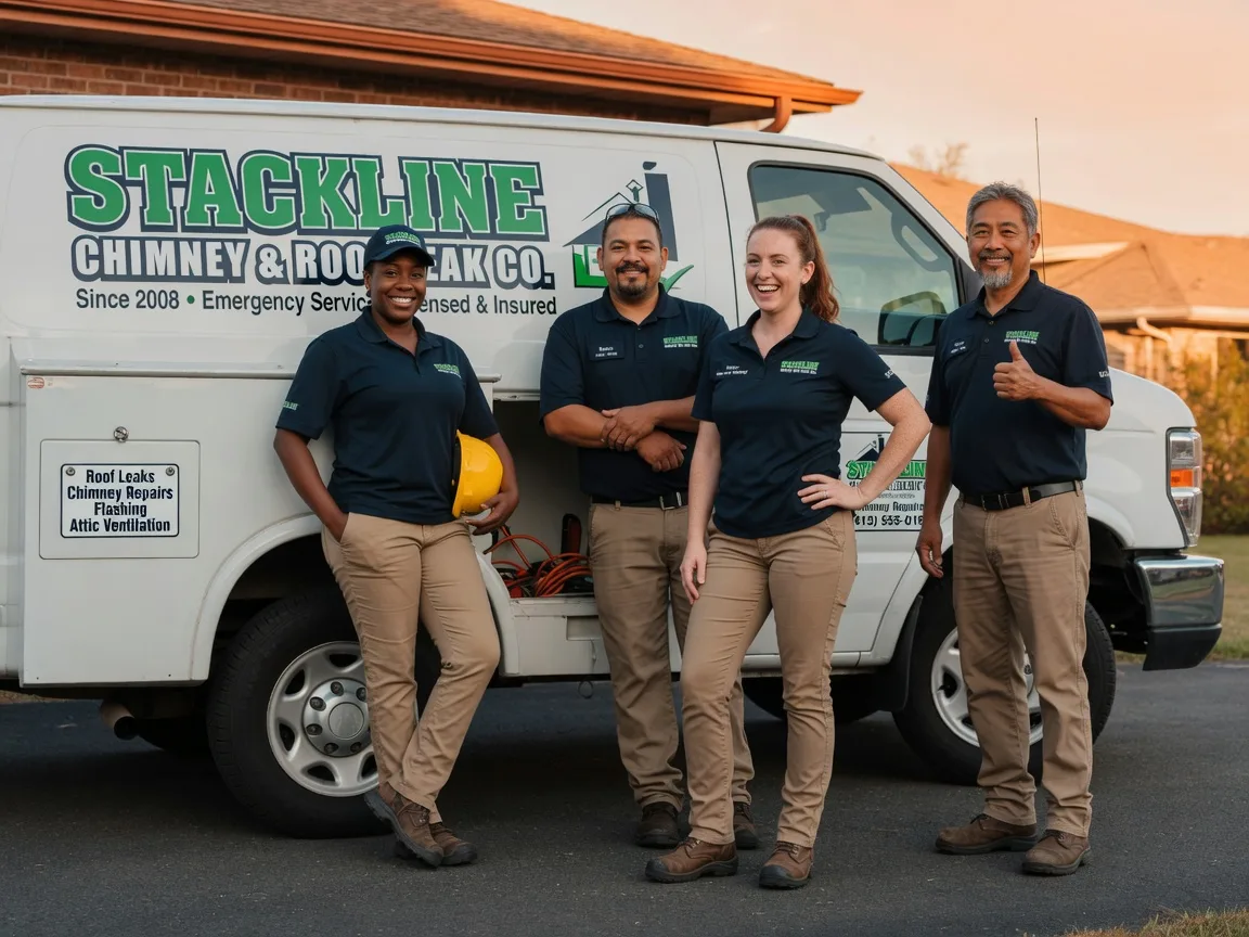 Chimney flashing repair company in Sulphur, OK